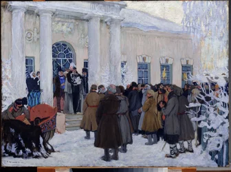 La emancipación de los siervos rusos en 1861, 1908-09